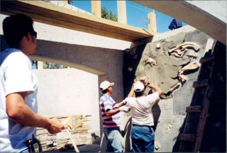 Hadrosaur-Const of Wall 3